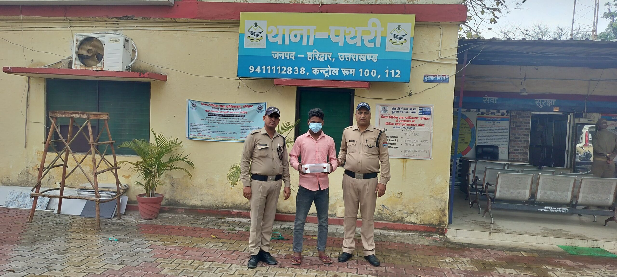 हरिद्वार थाना पथरी ऑपरेशन प्रहार के तहत अवैध तमंचा व जिंदा कारतूस के साथ 1 अभियुक्त गिरफ्तार
