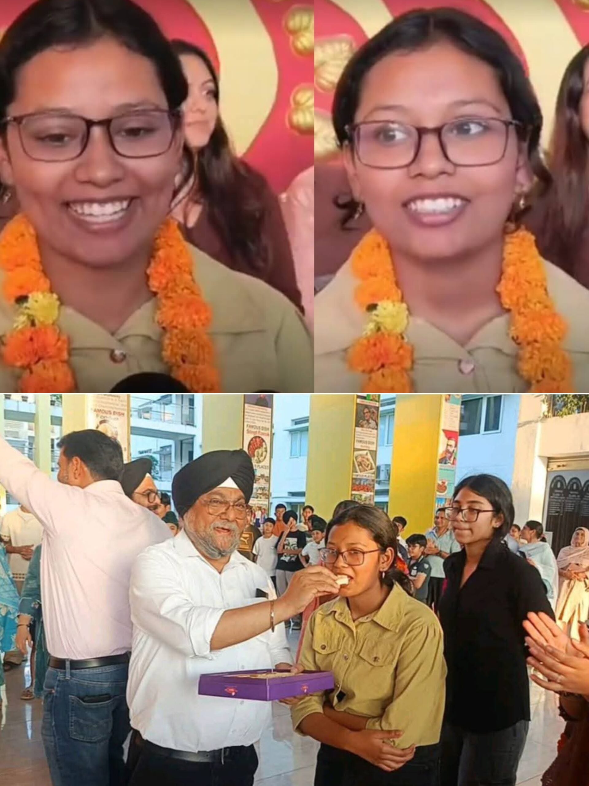 बिना ट्यूशन 500 में 500 अंक लाकर हर्षा बनी राष्ट्रीय टॉपर, उत्तराखंड का बढ़ाया मान