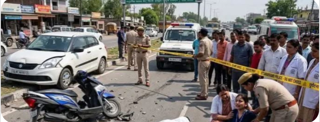 NH पर तेज रफ्तार वाहन का कहर: ड्यूटी पर जा रहे युवा डॉक्टर की दर्दनाक मौत