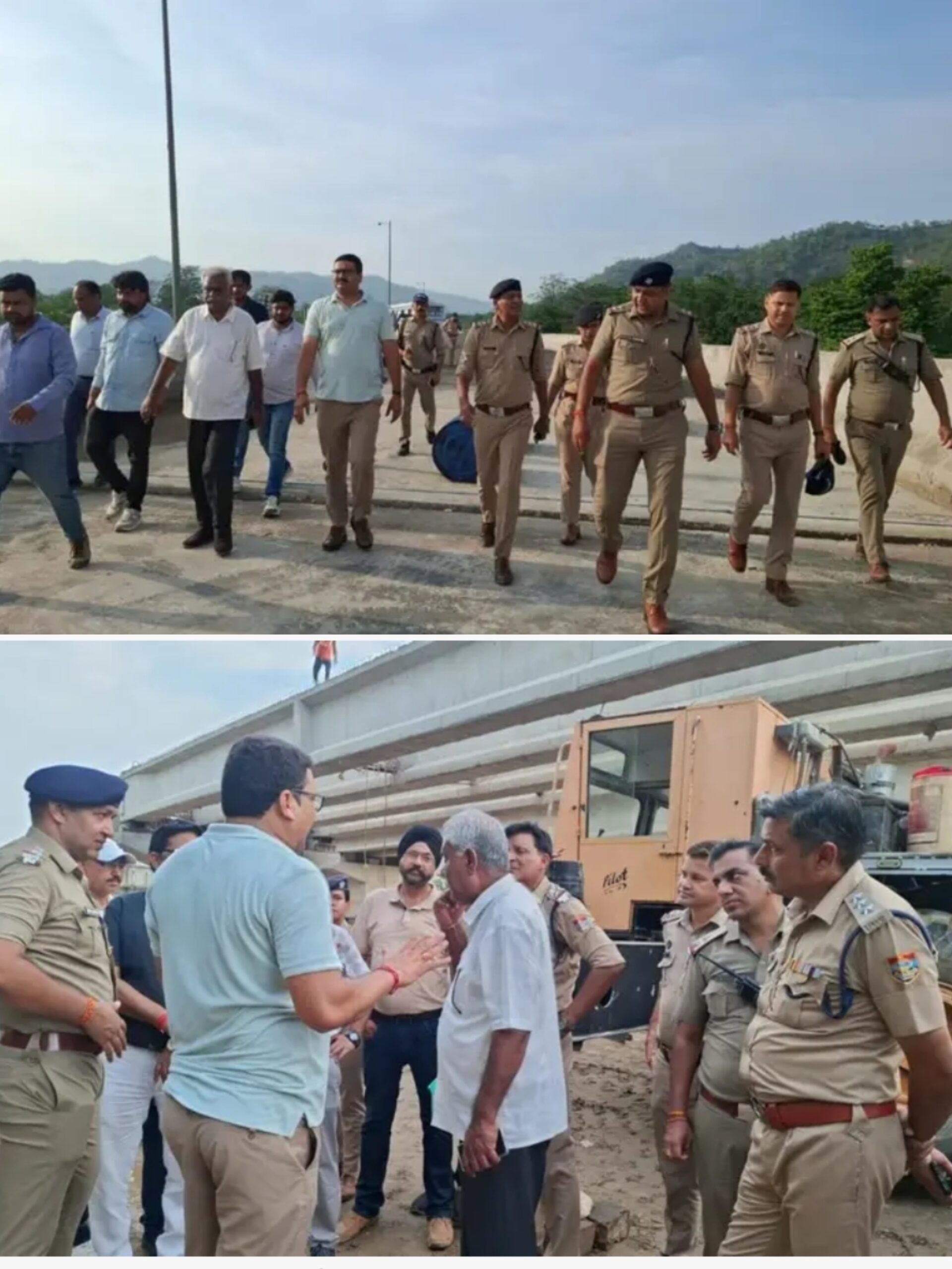 कांवड़ मेले से पहले एक्शन मोड में प्रशासन! चंडीघाट से चिड़ियापुर तक पुलिस-NHAI का जमीनी निरीक्षण, सुरक्षा और व्यवस्थाओं पर कसा शिकंजा
