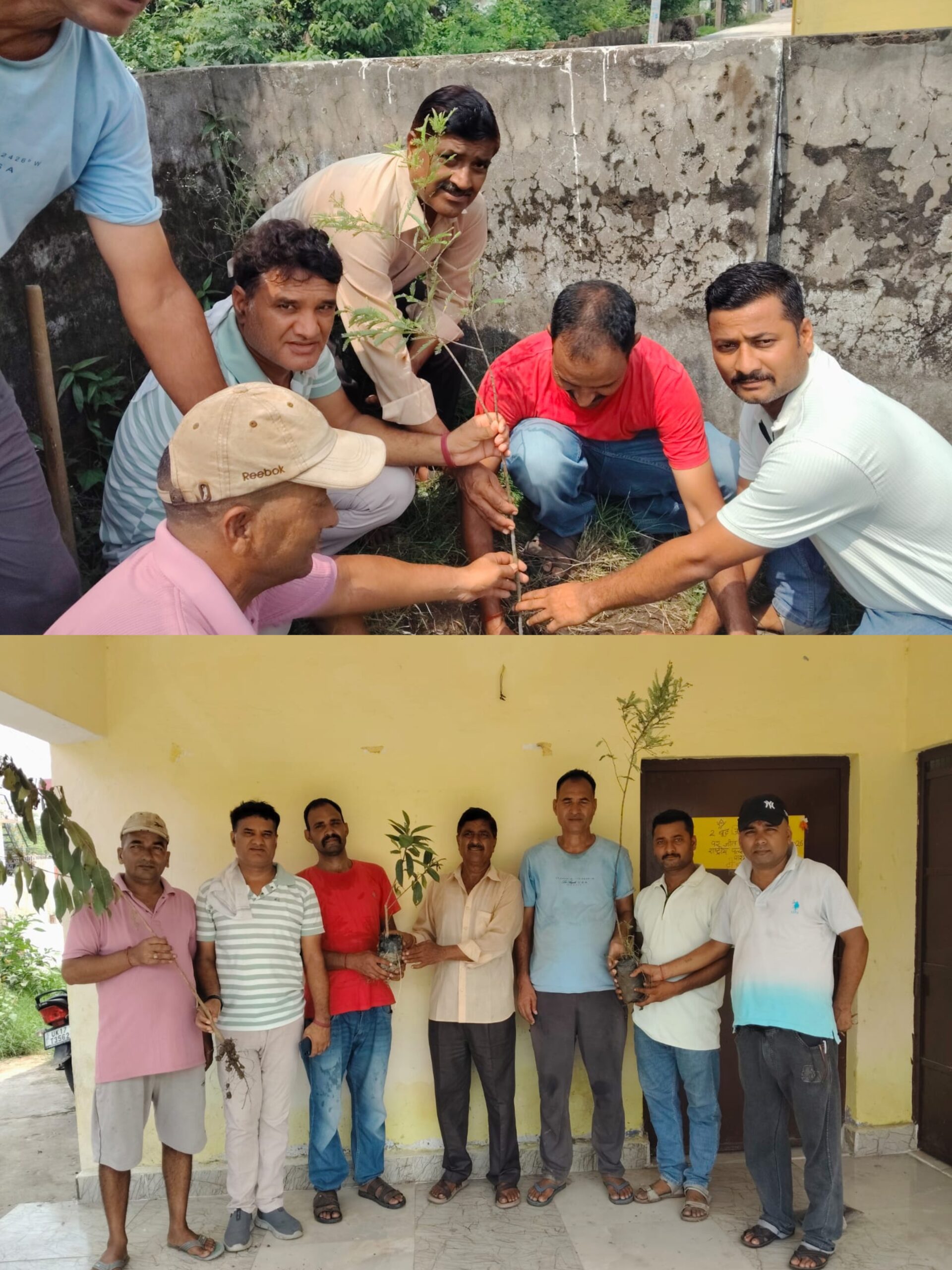 हरेला पर्व पर दिखी प्रकृति के प्रति जिम्मेदारी सैकड़ो पौधों का हुआ रोपण